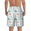 Herenshorts Zomer Board Man Reizen Vakantie Sportkleding Paspoort Vakantie Koffer Print Strand Vintage Ademende zwembroek