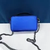 24 Summer kolorowe torby designerskie torby na ramiona torba crossbody torebka mini klasyczna torba klapa luksusowa moda skórzana portfel damski