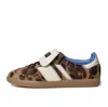 2024 Designer Buty SAM BA MĘŻCZYZN KOBIETY Luksusowe trampki Walia Bonner Leopard Różowy czarny beżowy Brąz Brąży Biała Białe gumę Niebieską żółtą skórzane buty mody unisex