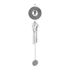 Decorative Figurines Wind Chimes Outdoor Interior Decoration With 3D Metal Small Set Bamboo