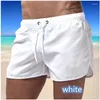 Shorts masculinos homens praia esportes correndo nadar roupas de verão casual streetwear calças preto azul branco vermelho laranja cinza