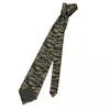 Bow Ties Tiger Stripe Tie Camouflage Custom Neck Classic Elegant Collar Men Business Coldie Accessoires