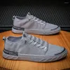 Casual Shoes Gray Black Breathable Increased Anti Slip And Wear-Resistant Outdoor Travel Men's Trendy Style