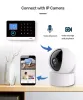 KITS WiFi GSM GPRS Wireless Home Burglar Security Alarm System integrato tramite l'app Tuya con fotocamera IP WiFi con sirena lampeggiante