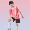 magliette da calcio personalizzate per bambini uniformi da calcio tuta ragazzi ragazze maglia da calcio imposta uniforme da calcio traspirante per bambini 240313