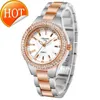 Mode Japon Quartz Dames Diamant Chronos Analogique Femmes Montre-Bracelet