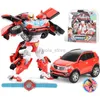 Transformation Toys Robots Big !!! Abs Tobot Transformation Robot Toys Korea Cartoon Brothers Anime Tobot Deformowana zabawka samolotów samochodowych na prezent dla dzieci 2400315