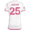 FC 2024/25 St. Louis 16 Maillots de football ADENIRAN 10 LOWEN 14 TOTLAND 4 NILSSON 9 KLAUSS 19 VASSILEV 25 JACKSON 21 ALM 22 HIEBERT 7 OSTRAK Kits de maillots de football Team White