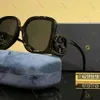 Neue Gucchi-Sonnenbrille G G-Sonnenbrille Designer-Sonnenbrille für Damen Mode Luxus-Sonnenbrille Outdoor-Fahren Einkaufen Damen Herren Guccu-Sonnenbrille im gleichen Stil 123