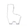 Delidge 1PC Alpaca Horse Cookie Cutter Biscuuit Mold Fondant Candy Cutter