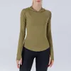 Lu Align Lemon Chaqueta con Capucha Mujer Gimnasio Deportes Entrenamiento Top Manga Larga Sudadera Fiess Running Entrenamiento Ocio Yoga Abrigo con Agujeros para los Pulgares