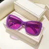 Sunglasses Womens Cats Eye Vintage Glasses Pink Designer Shadow Mens and