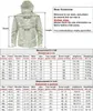 Survêtements pour hommes Hommes Vêtements de chasse en plein air Randonnée Costumes imperméables à capuche Veste Pantalon Armée Militaire Softshell