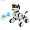 Giocattoli di trasformazione Robot Cane robot programmabile 2.4G Telecomando senza fili Robot parlante intelligente Cani giocattolo Giocattoli elettronici per animali domestici per bambini yq240315