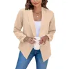 Women's Suits 2024 European And American Spring Autumn Slim Blazer Suit Top Professional Coat Wear