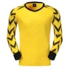 Homens Crianças Rugby Futebol Goleiro Jerseys Futebol Goleiro Jersey Camisas Goleiro Esporte Kit Peito Cotovelo Protetor Personalizado Impressão 240307