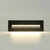 مصباح الجدار 1PCS مقاوم للماء 10W خطوة LED LID LID IP65 الألومنيوم المدمجة زاوية الدرج الداخلي راحة القدم