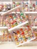 Bins Acrylic Blind Box Showcase Action Figures Display Case Modello di arte di polvere da collezione Organizzatore di stoccaggio delle bambole per giocattoli Nuovo