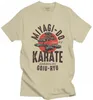 Vintage Miyagi Do Inspired Karate Kid T Shirt Erkekler Pamuk Kobra Kai Tshirt Japon Kung Fu Tee Üstler Kısa Kollu Moda Tshirt 229104880