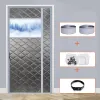 Curtains Household Winter Door Curtain Magnetic Heat Insulation Warmth Windproof Partition Sound Insulation Door Curtains Keep Warm Home