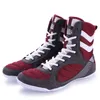 HBP Non Brand New Design Professional Combat Fitness Bodybuilding Boots Custom High Top Boxing Shoes