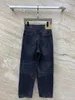 Женские джинсы 2024, весенне-летние дымчато-серые простые универсальные потертые прямые брюки редис BNB10