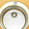 Mutfak muslukları 4pcs Sağlam lavabo musluk deliği fişleri paslanmaz çelik fiş aksesuarları