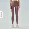Desginer Lululemom Бюстгальтеры Lululemmon Тот же стиль Композитные повседневные боковые карманы с высокой талией Облегающие эластичные спортивные штаны для йоги