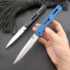 InKnife Folding Knife BM417 Stone Wash+Satin 440C Blade Hunting Pocket Knifes Survival EDC Multi Tool a3098