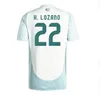 Oyuncu Hayranları 2024 2025 Meksika Futbol Formaları Chicharito 24/25 Milli Takım Evde Raul H.Lozano A.Vega G.ochoa S.Gimenez Gimenez Lozano Futbol Gömlek Erkek Çocuk Kadınları Kadınlar