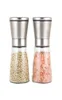 Stainless Steel Manual Salt Pepper Mill Grinder Seasoning Bottle Grinder Glass Kitchen Accessaries Tool Premium Salt Grinder2831991