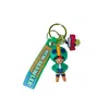 New Wilderness Battle Story Cartoon Keychain Cute Creative Keychains Doll Pendant Decoration Toy 2024