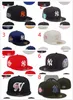 2024 Design Mode 36 Couleurs Classique Équipe Bleu Marine Couleur Sur Terrain Baseball Ajusté Chapeaux Rue Hip Hop Sport York Conception Complètement Fermée NNYY Caps H5-3.15