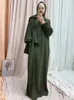 Z kapturem Abaya Jilbab dla kobiet Nida Ramadan muzułmańska hidżab długa sukienka modlitewna strój islamski Dubaj Turkish Modest Abayas 240222