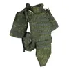 Taktiska västar Nya 6B4 5 Taktisk väst T-shirt Green Man Russian Camouflage Outdoor Tactical Accessories 240315