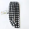 Women's Pants Fleece Pajama Soft Flannel With Pockets Cotton Sweatpants For Women