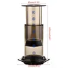 2020 Nieuwe Nieuwe Filter Glas Espresso Koffiezetapparaat Draagbare Cafe Franse Pers CafeCoffee Pot Voor AeroPress Machine C1030299v