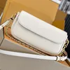 chain flap Messenger bag women shoulder Crossbody purse Designer handbag Cowhide Genuine leather classic letter print top Quality Clutch Detachable chain