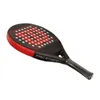 Professionell padel paddel tennisracket mjuk ansikte kolfiber mjuk eva ansikte sport racket utomhus utrustning 240313