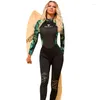 new Women's Swimwear Womens 3mm Full Body Wetsuit Diving Suit Back Zip Wet for Snorkeling Surfing Swimming Best quality Best quality