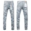 Designer masculino Purple Brand Jeans Men calça jeans skinny streetwear