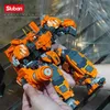 Transformation Toys Robots Sluban City Squad Robot Fighter Mech Technical Building Blocks Military Wars Series 3D Model Figures DIY Bricks Boys Toys YQ240315