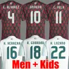 2024 Mexico piłka nożna H. Losano Chicharito g dos santos 23 24 setki piłkarskie Zestawy mężczyzn Kobiet Kit Kit Kit Meksyka Meksykańska