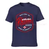 Koszulki damskie Taccoon City wydrukowane letnie mężczyźni koszula kobiety moda tee żeńskie swobodne koszulki