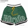 Men's Shorts 2023 Rhude Mens Shorts Athletic Casual Mesh Short Men Womens Classic Beach Fashion Luxury Designer Street 832