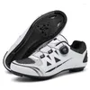 Sapatos de ciclismo masculino auto-travamento mtb tênis off-road mountain bike malha dirt bike corrida feminino