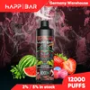 Happ Vape Puff 12000 vaper 12K Puff Sigarette elettroniche Bobina a rete ricaricabile con display Eliquid 10 sapori Spedizione in Germania