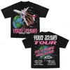 T-shirts pour femmes HARAJUKU AMÉRICAINE MULIGE IMPRESSION SHIGT OFFICIEL