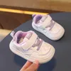 First Walkers Sneakers for young child spring new baby shoes girls soft first baby walkers boys soft soles non-slip children shoes 240315