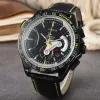 Offre spéciale montre de marque originale pour hommes de luxe multifonction Style d'affaires hommes montres chronographe automatique Date AAA horloge